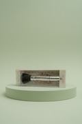 Retractable powder brush