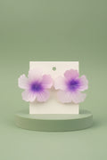 Floral bloom inspired earrings