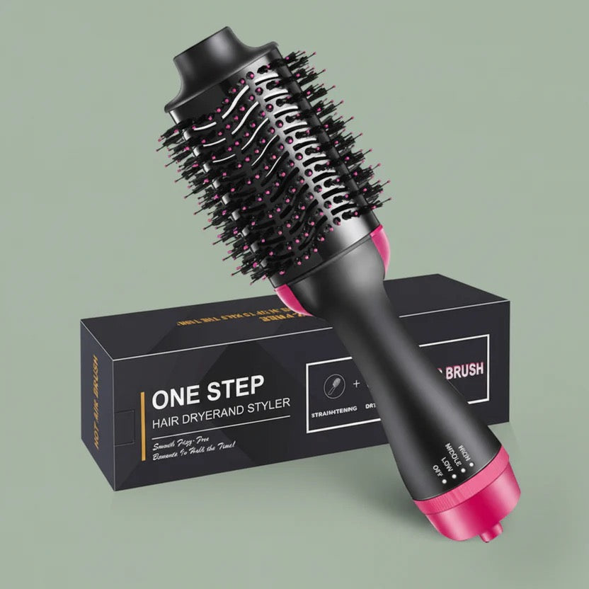 ELECTRIC straightening  and detangling hair brush