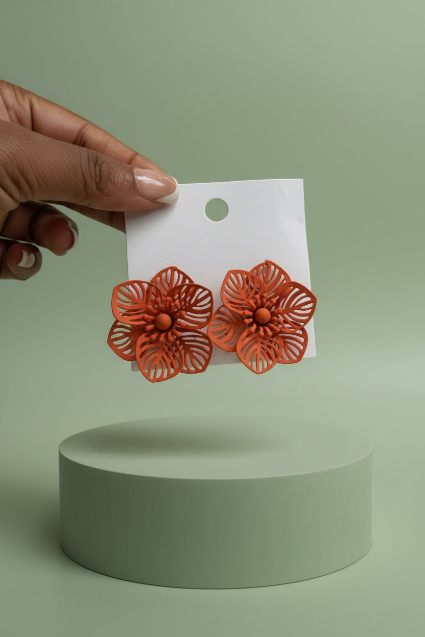Colorful detailed candy earring