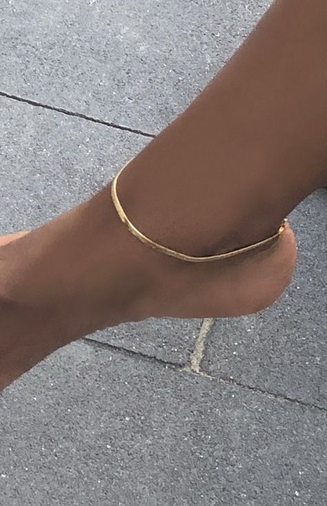 Non tarnish anklet